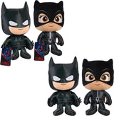 Muñecos de Peluche Batman y Selina Kyle 11 Pulgadas 2-Pack