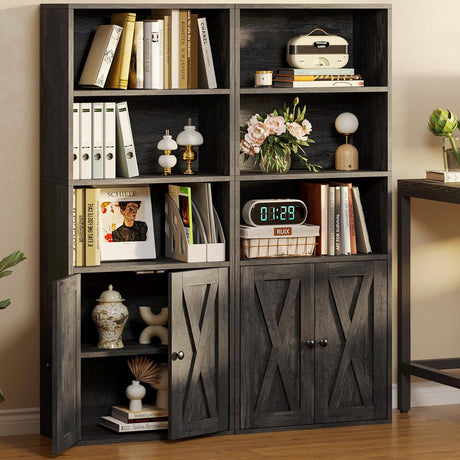 Estantería Industrial IRONCK de 5 Estantes con Puertas 11.8