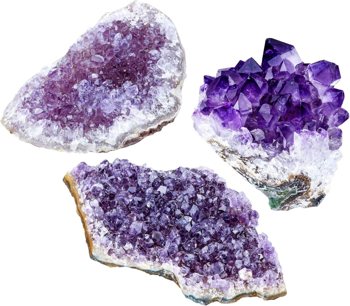 Top Plaza Piedras de cristal amatista natural