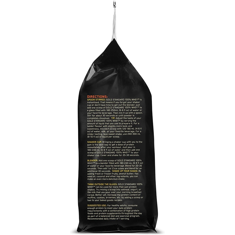 Suplementos Gold Standard 100% suero - Chocolate 10 lb