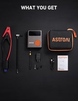 compresor de aire bateria 1750 150 PSI pantalla led AstroAI