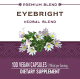 Suplemento Eyebright Blend mezcla de hierbas  vegano  100cp