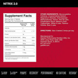 óxido de nitrógeno BSN Nitrix, 2.0 suplementos