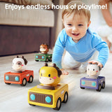 Juguetes de Carreras de Animales iPlay, para Bebés 1-3 Años