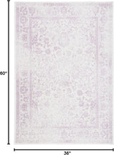Alfombra Acento Oriental Distressed, No Desprende Pelusa, ADR109U