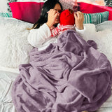 Manta de Fleece Bedsure, suave y ligera, 50x60 pulgadas