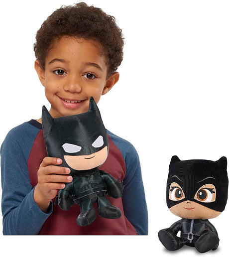 Muñecos de Peluche Batman y Selina Kyle 11 Pulgadas 2-Pack