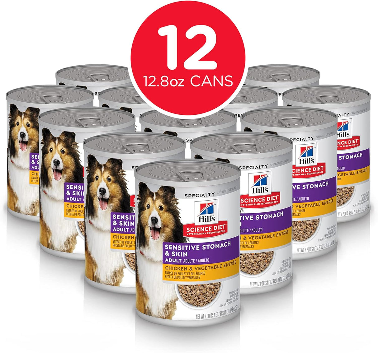 Alimento para Perros húmedo estómago y piel sensible