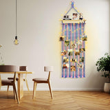 Decoración Boho para Habitación: Estantes Colgantes y Fotos