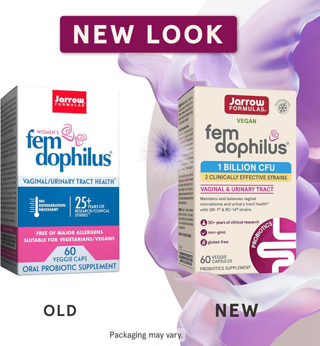 Suplemento probiótico para mujer - 60 cápsulas vegetales