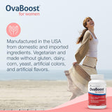 Suplemento FertilAid para mujeres y Ovaboost  mio-inositol