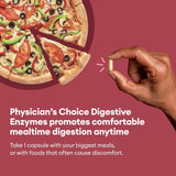 Suplemento Enzimas digestivas múltiples bromelina prebiótico