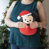 Peluche Squishmallow de Navidad de Mickey Mouse de Disney 8