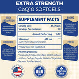 Liposomal CoQ10 Ubiquinol 600mg Suplemento 120 Softgels