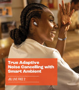 Auriculares Inalámbricos JBL Live Free 2, 35hrs, IPX5, ANC