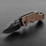 Mini Cuchillo Plegable Multiherramienta con Rompecristales