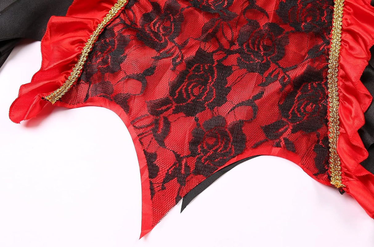 Disfraz de Vampiro para Niñas, Marca: Gothic, Modelo: Fiesta Halloween