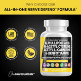 Suplemento Nerve Support 600mg - 90 Caps - Hecho en EE. UU.