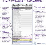 Suplementos Probiótico multicepa Amplio espectro  26 cepas