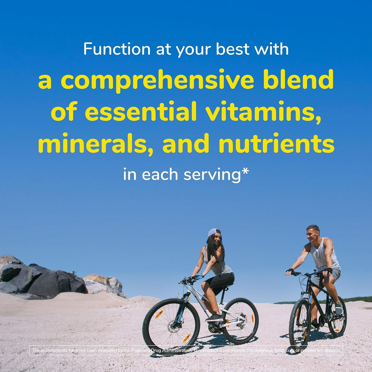 Suplemento nutricional con hierro, zinc, vitaminas B 60 und