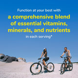 Suplemento nutricional con hierro, zinc, vitaminas B 60 und