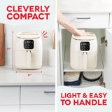 Freidora de aire DASH Tasti-Crisp™, 2.6 Qt, 1000W, Digital