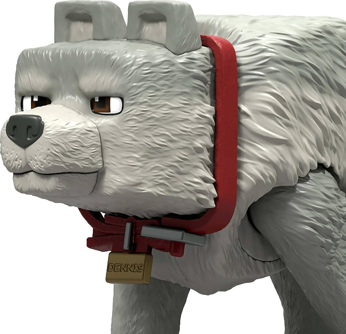 Set de Figura de Acción Minecraft Mattel con Accesorios, Dennis El Lobo