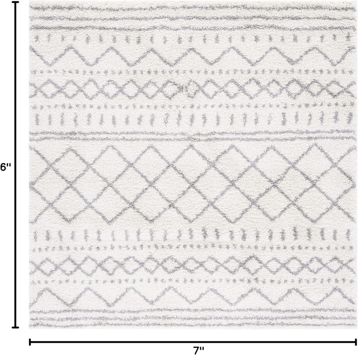 Alfombra Áreas Shag No Desprende 1.2 Pulgadas ASG741F