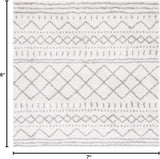 Alfombra Áreas Shag No Desprende 1.2 Pulgadas ASG741F