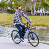 Bicicleta eléctrica Jasion EB5, 500W, 40 millas, 7 velocidades