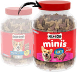 Aperitivos de sabores para perros de la marca Milk-Bone