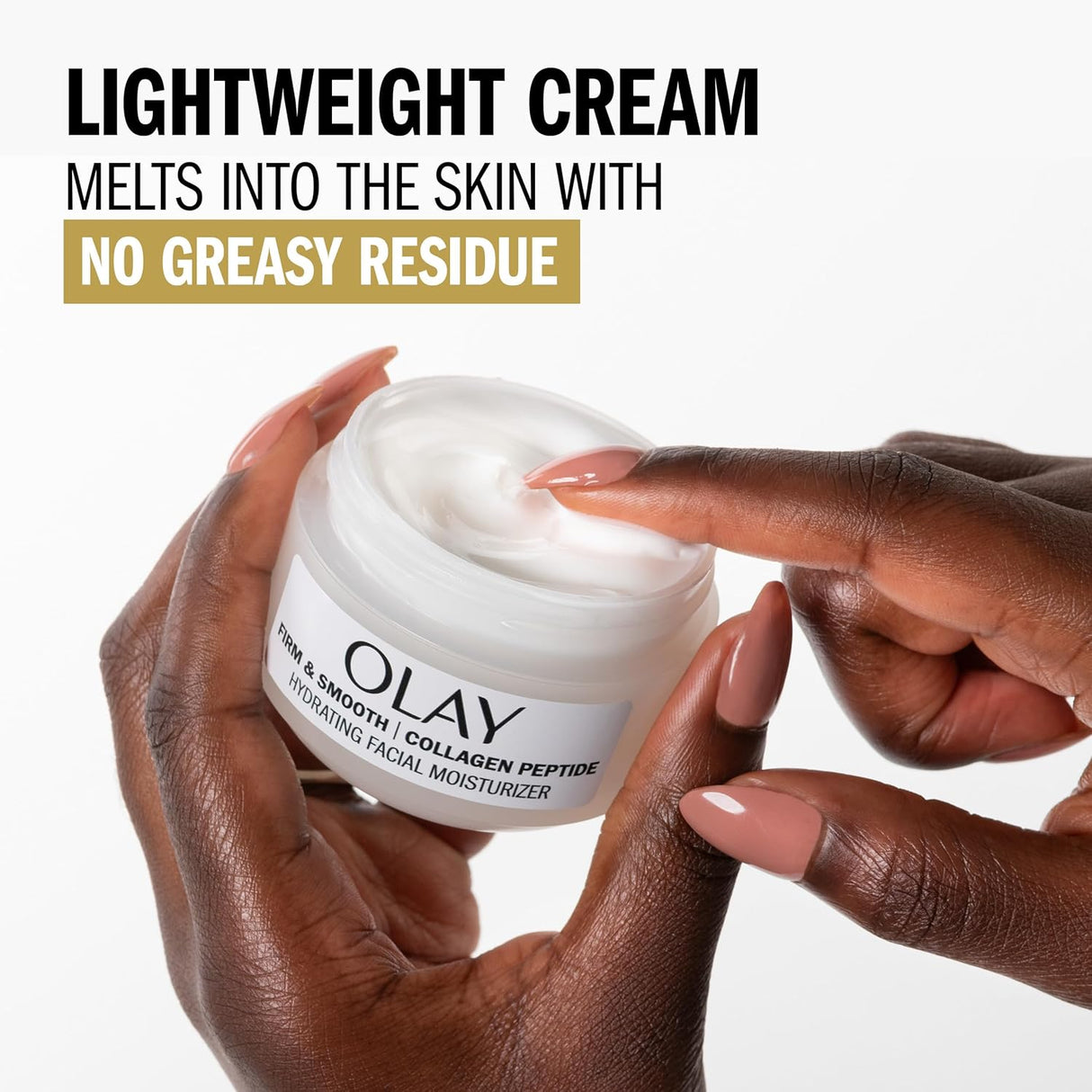 Crema hidratante facial de péptido de colágeno Olay