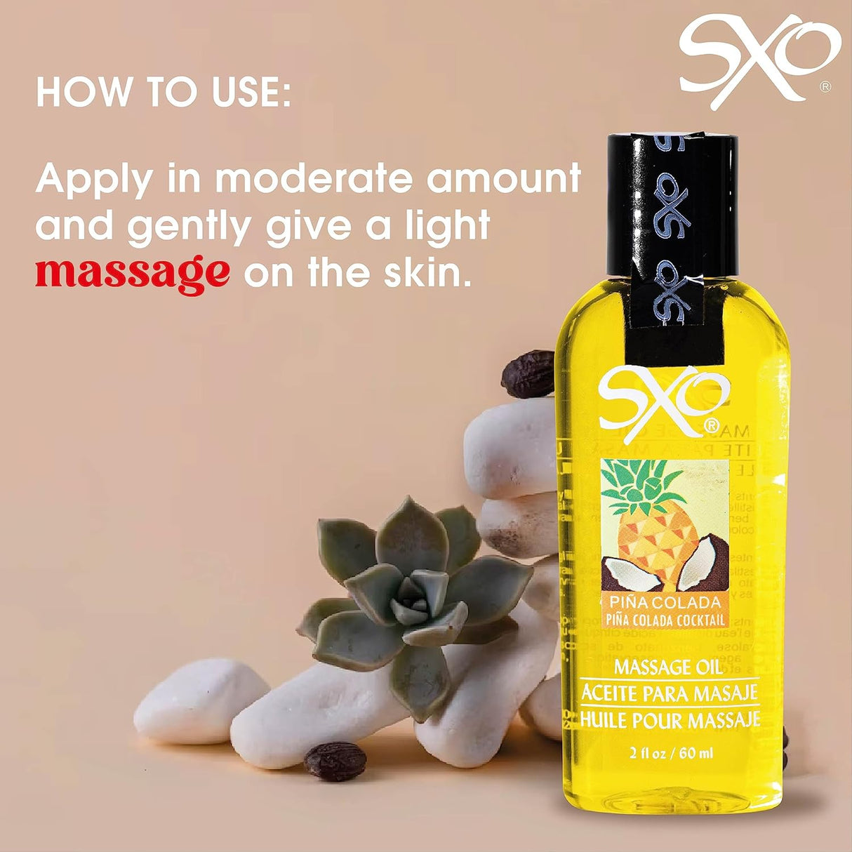 Aceite relajante de piña para terapia de masaje AM12-60 SXO