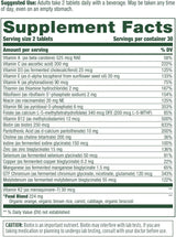 Suplemento MegaFood Multivitamínico para hombre de 40 años
