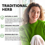 Suplemento Gotas de extracto de hoja de gordolobo limpieza