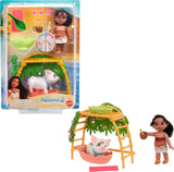 Set de baño Moana con muñeca, amigos y accesorios Mattel
