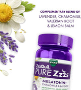 ZzzQuil PURE Zzzs, gomitas de descanso con lavanda 48 unid