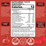Suplementos Gomitas de complejo de vitamina B  2000 mcg