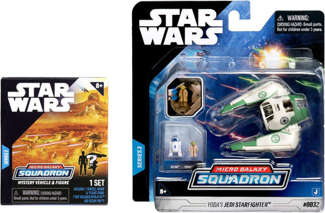 STAR WARS Micro Galaxy: Caza Jedi Yoda con Accesorios