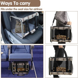 Transportadora para Gatos EXPAWLORER, Aprobada por Aerolíneas