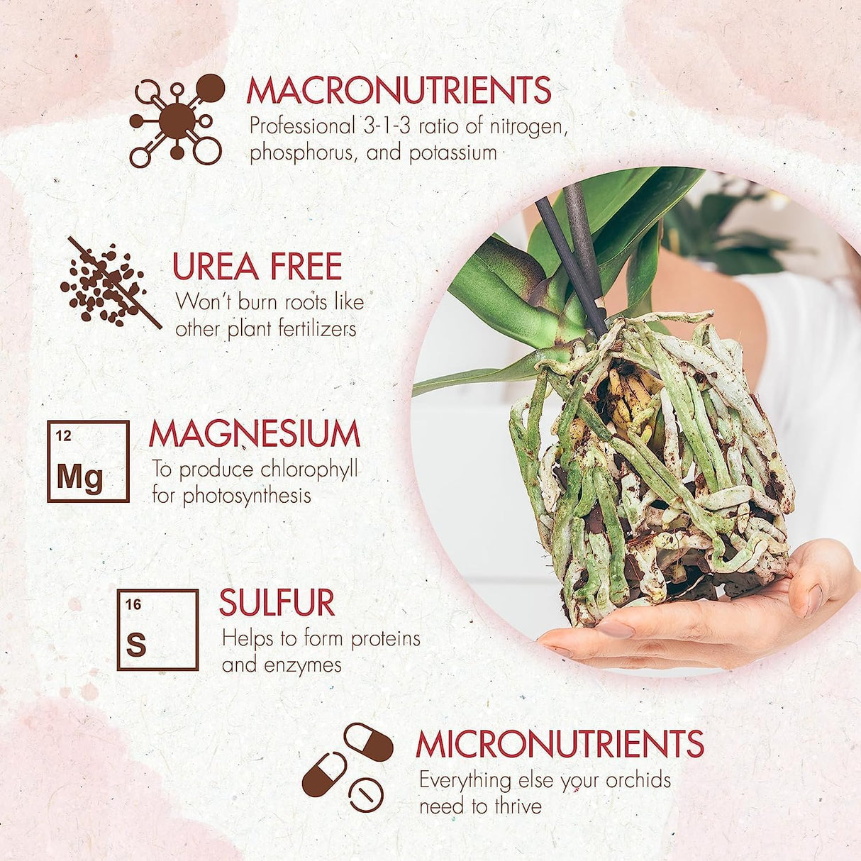Abono para Orquídeas - Fertilizante de Liberación Lenta