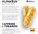 Suplementos  AMPM Nootropic Stack: Focus + Calm, Memory