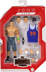 Figura de acción John Cena Ultimate Edition de Mattel, 10+ piezas