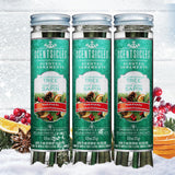 Adornos de Navidad Scentsicles Ornamentos Aromáticos de Pino - 3 Botellas