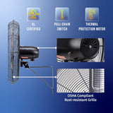 Ventilador de Pared Tornado 24 Alta Velocidad 7600 CFM Pro Series
