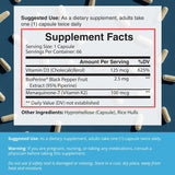 Dr. Boz K2+D3 Cápsulas, Salud Ósea y Cardíaca, 66 Serv.