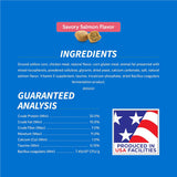 Golosinas dentales para gatos sabor a salmón sabroso