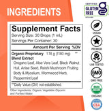 Candi Cleanse Suplemento Oregano y Wermut Orgánico 1 oz