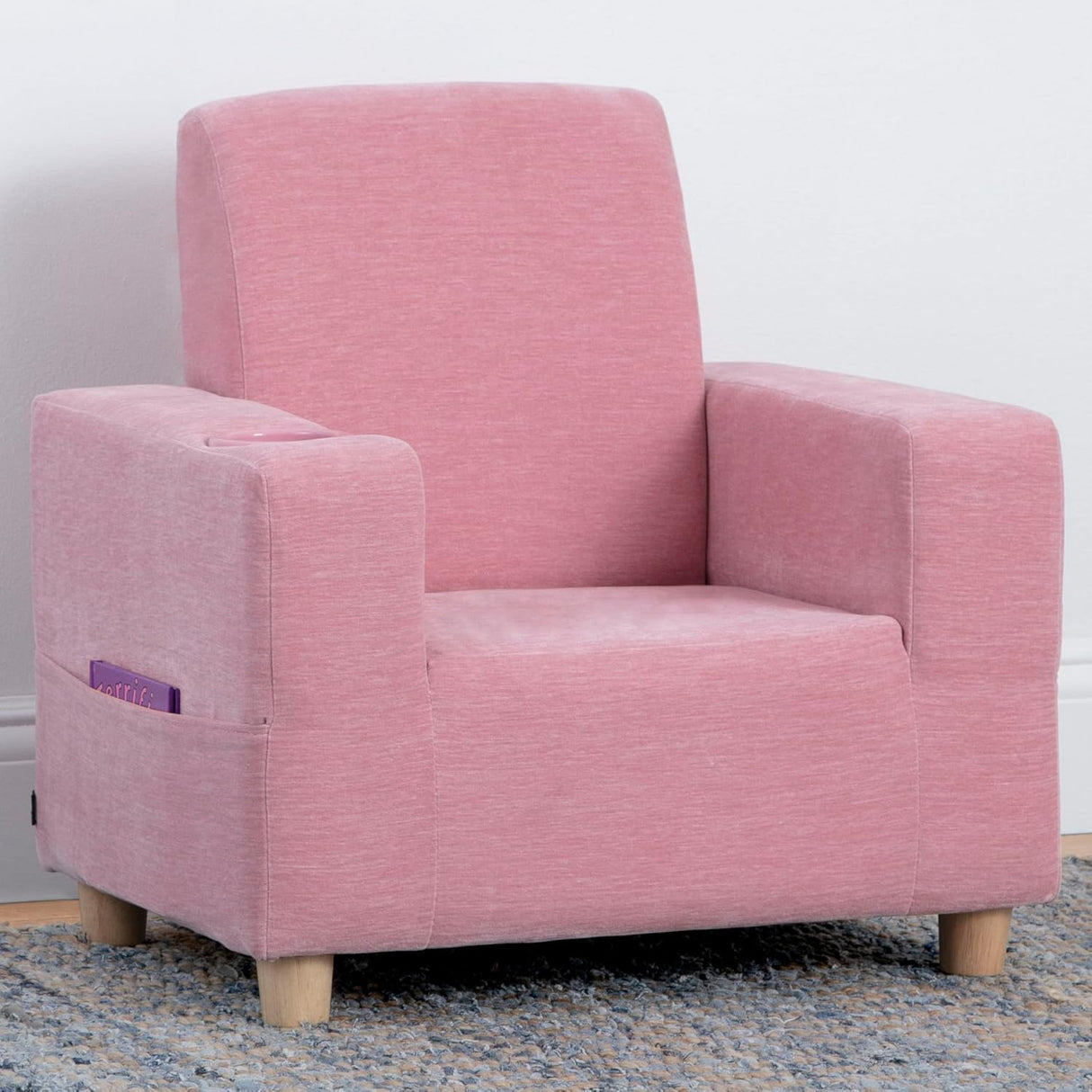 GAP GapKids - Silla tapizada, color rubor