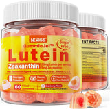 Suplementos Gomitas rellenas de luteína y zeaxantina  25 mg